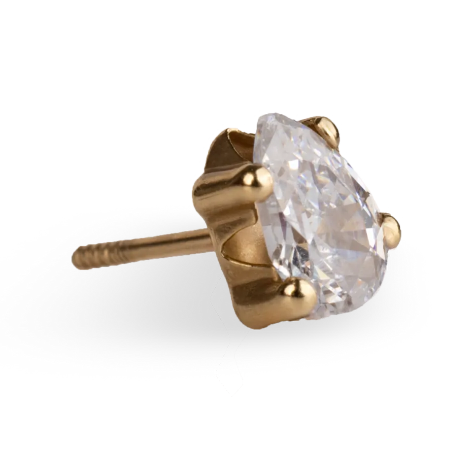 Gold Stud Earrings