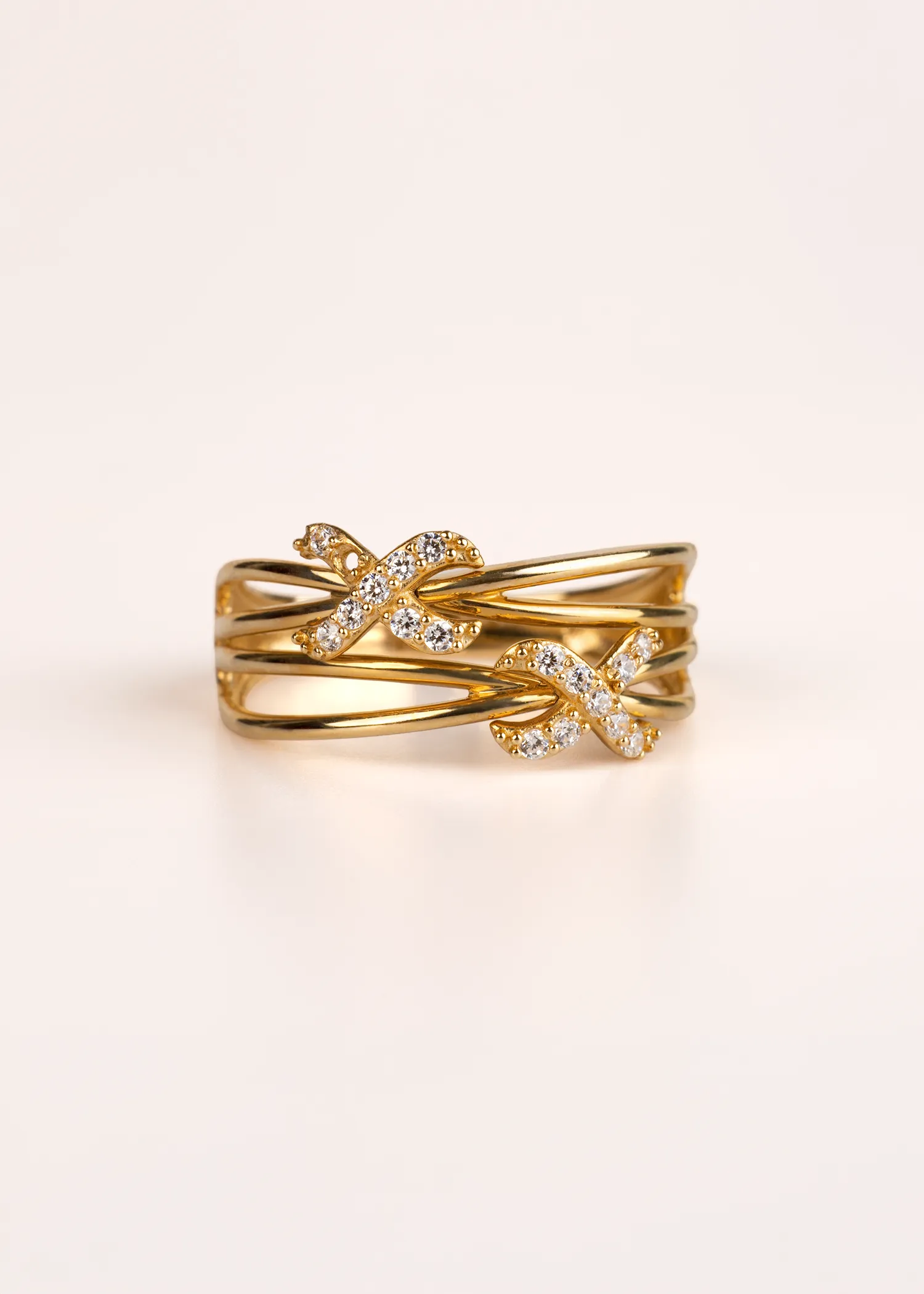 CRISS CROSS RING
